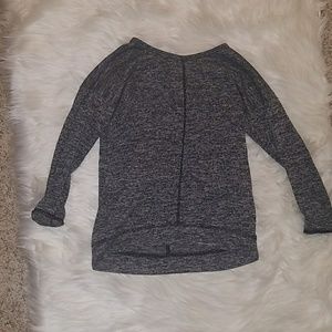 Gray Long sleeved shirt